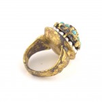 Ottoman Pearl and Turquoise Ring II