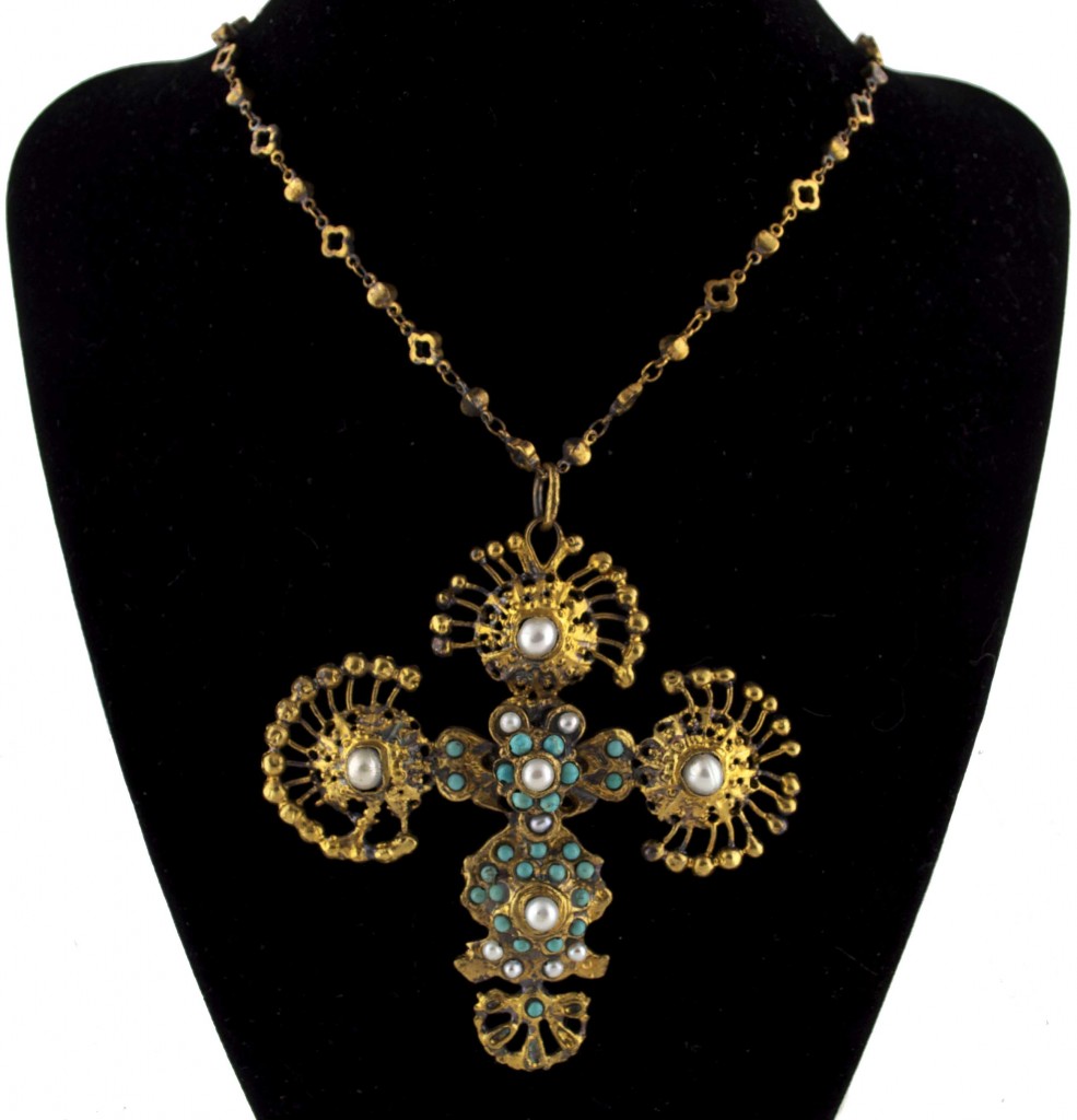 Byzantine Filigree Cross Necklace | Arabella Concepts
