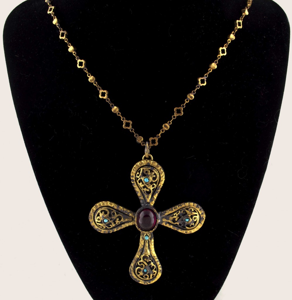Byzantine Cross Pendant Necklace | Arabella Concepts